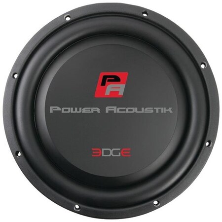 Power Acoustik Power Acoustik EW-124S 12 in. Edge Shallow Series 4 ohm Subwoofer EW-124S